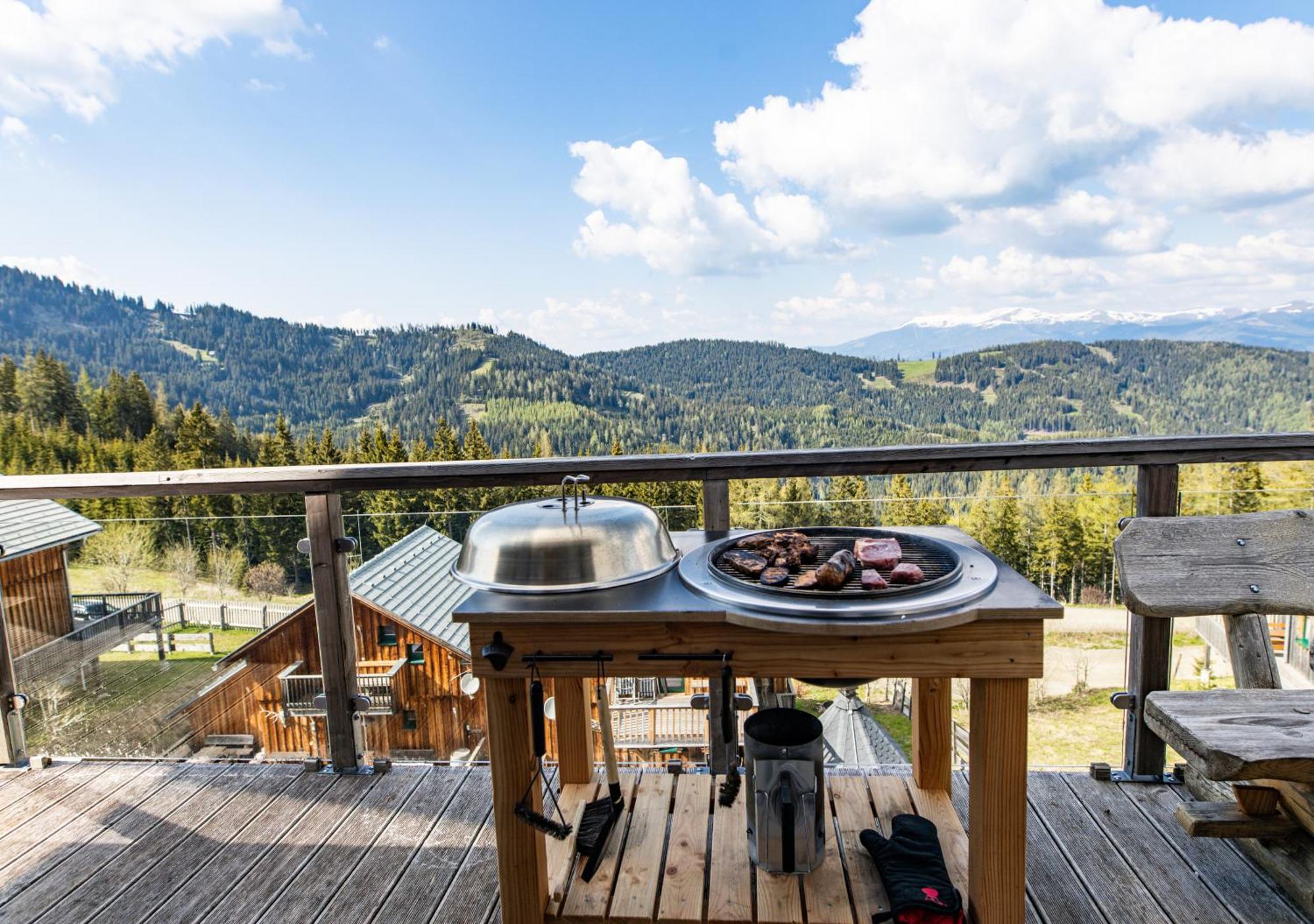 1A Chalet "Wolke" Wandern, Grillen, Wellness Im Traumhaus Wolfsberg Zewnętrze zdjęcie
