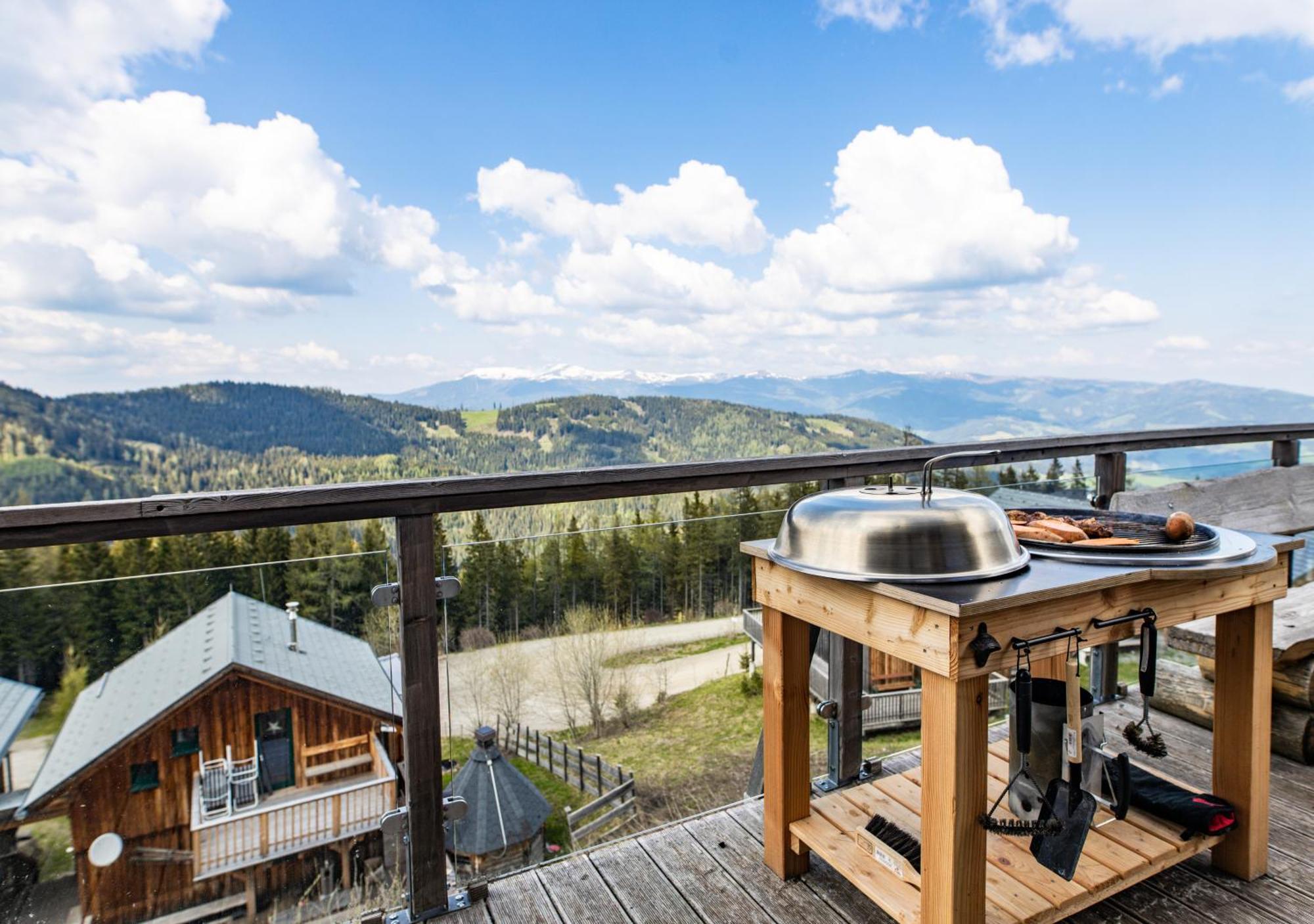 1A Chalet "Wolke" Wandern, Grillen, Wellness Im Traumhaus Wolfsberg Zewnętrze zdjęcie