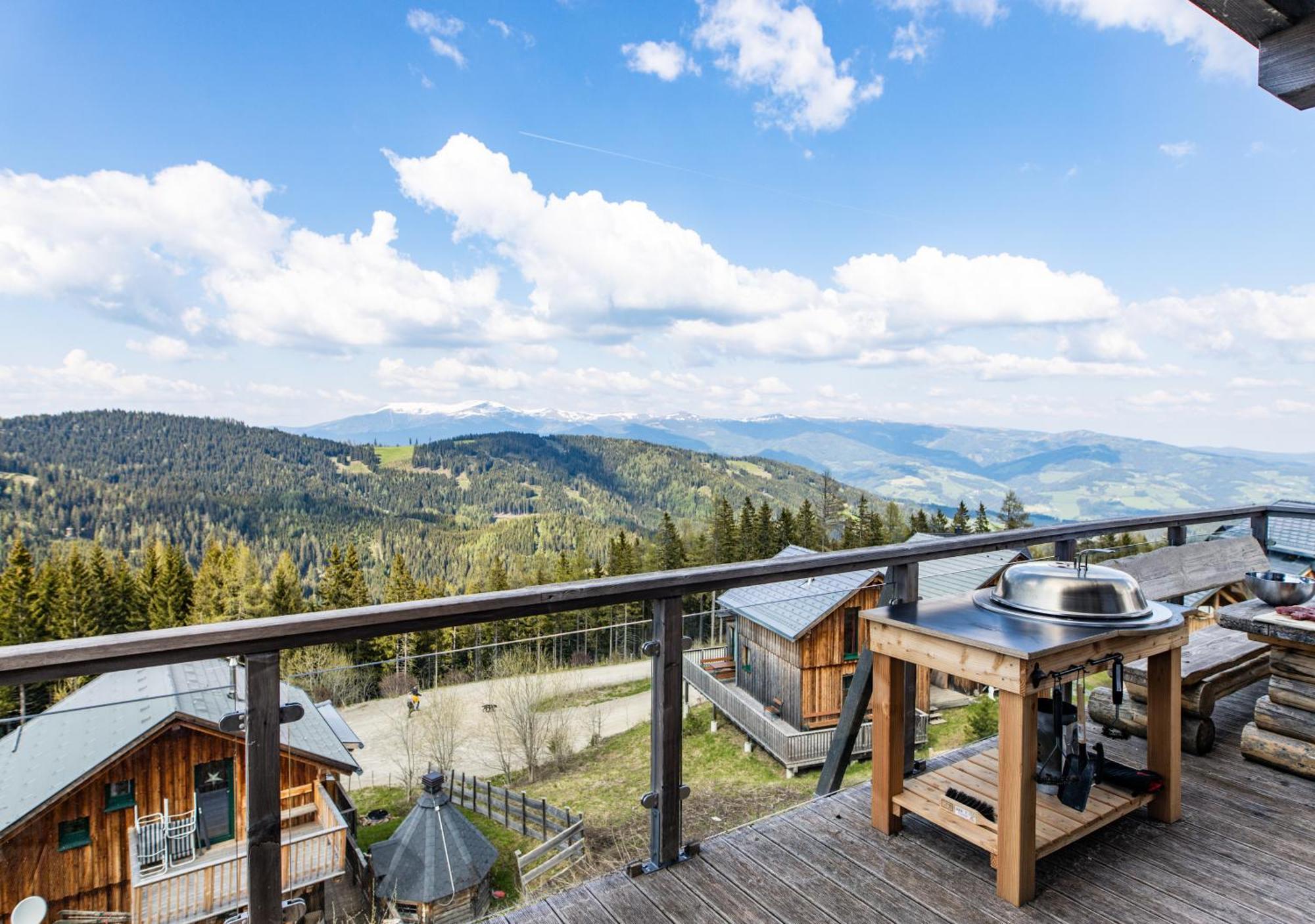 1A Chalet "Wolke" Wandern, Grillen, Wellness Im Traumhaus Wolfsberg Zewnętrze zdjęcie
