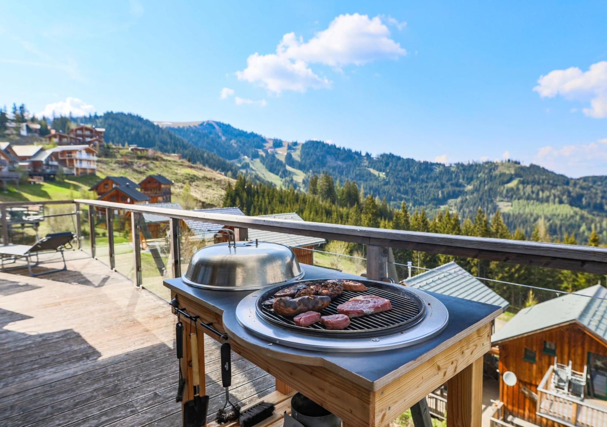 1A Chalet "Wolke" Wandern, Grillen, Wellness Im Traumhaus Wolfsberg Zewnętrze zdjęcie